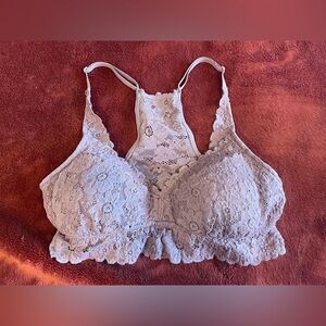 Aerie Lace Racerback Bralette - Mauve
